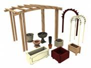 Exterior Arbors and Planters