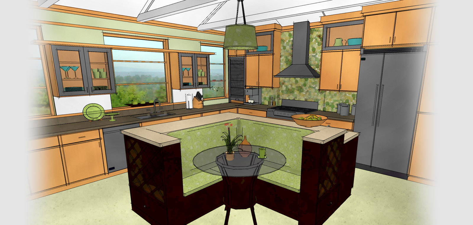 outdoor kitchen design free software