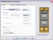 Cabinet Specification