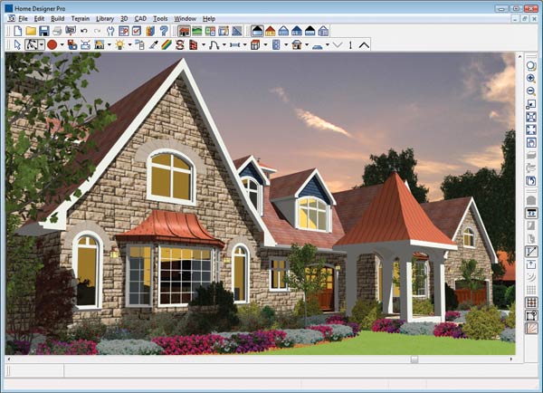 Outdoor home rendering