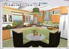 green kitchen 1