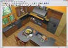 yellow tile kitchen above