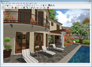 Spanish House Rendering